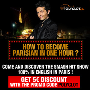 One man show Olivier Giraud : How to become a Parisian in 1 hour