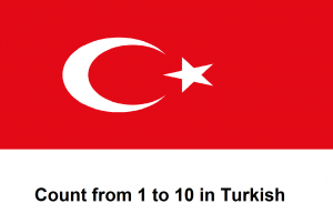 Count from 1 to 10 in Turkish