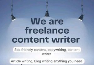 Freelancer Blog , article writer.
