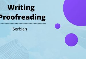 Serbian Writing and Proofreading