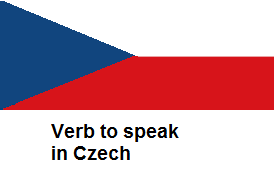 Verb to speak in Czech
