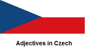 Adjectives in Czech