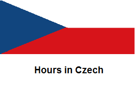 Hours in Czech