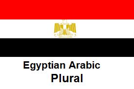 Egyptian Arabic / Plural
