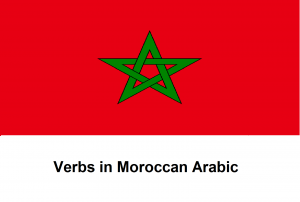 Verbs in Moroccan Arabic