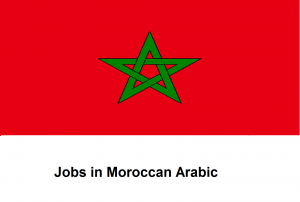 Jobs in Moroccan Arabic