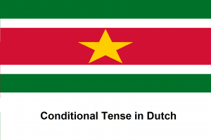 Conditional Tense in Dutch