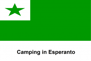 Camping in Esperanto
