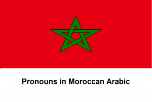 Pronouns in Moroccan Arabic