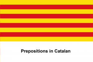 Prepositions in Catalan