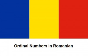 Ordinal Numbers in Romanian