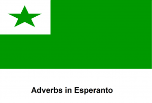 Adverbs in Esperanto