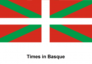 Times in Basque