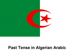 Past Tense in Algerian Arabic