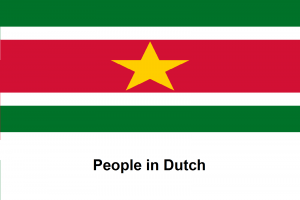People in Dutch
