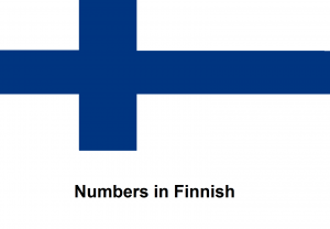 Numbers in Finnish