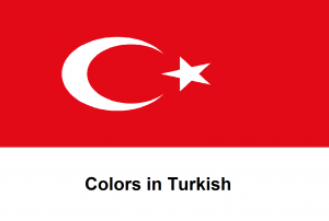 Colors in Turkish