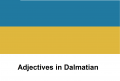 Adjectives in Dalmatian.png