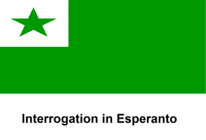 Interrogation in Esperanto
