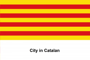 City in Catalan