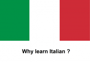 Why learn Italian ?