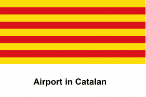Airport in Catalan
