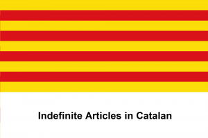 Indefinite Articles in Catalan