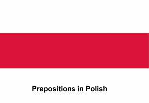 Prepositions in Polish