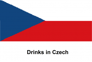 Drinks in Czech