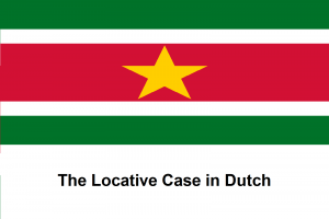 The Locative Case in Dutch
