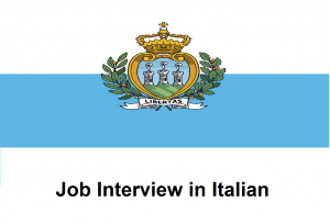 Job Interview in Italian