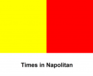 Time in Napolitan