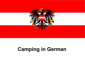 Camping in German