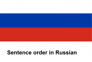 Sentence order in Russian