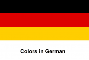 Colors in German