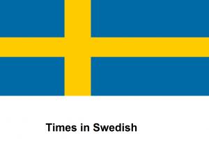 Times in Swedish