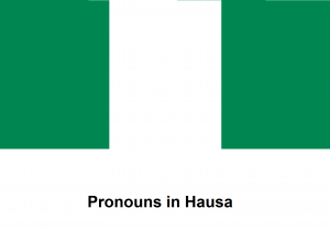 Pronouns in Hausa