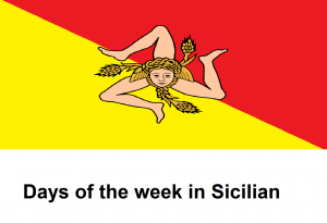 Days of the week in Sicilian