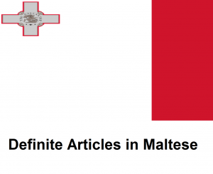 Definite Articles in Maltese
