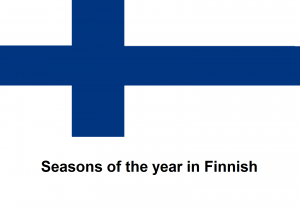 Seasons of the year in Finnish