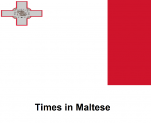 Times in Maltese