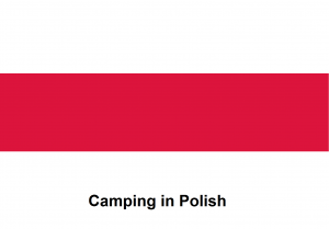 Camping in Polish