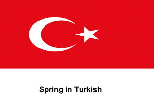 Spring in Turkish