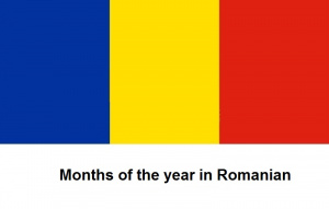 Months of the year in Romanian