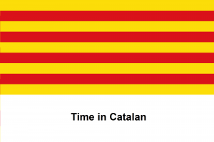 Time in Catalan
