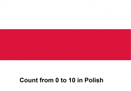 Count from 0 to 10 in Polish