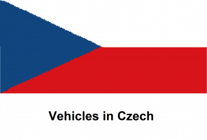Vehicles in Czech
