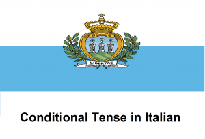 Conditional Tense in Italian