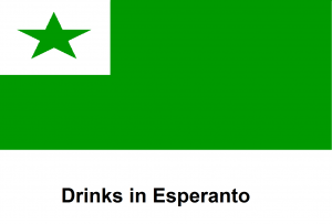 Drinks in Esperanto