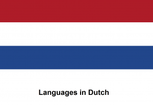 Languages in Dutch
